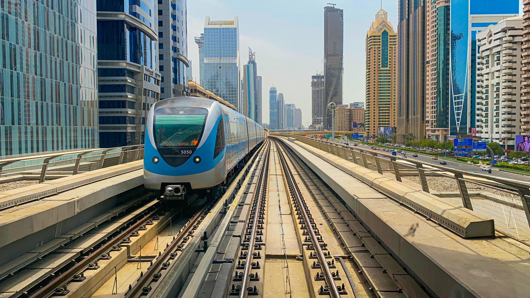 Dubai Metro's Blue Line